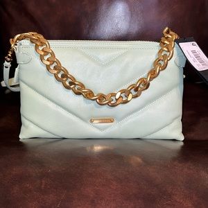 Rebecca Minkoff Edie Maxi Medium Crossbody Bag in Mint